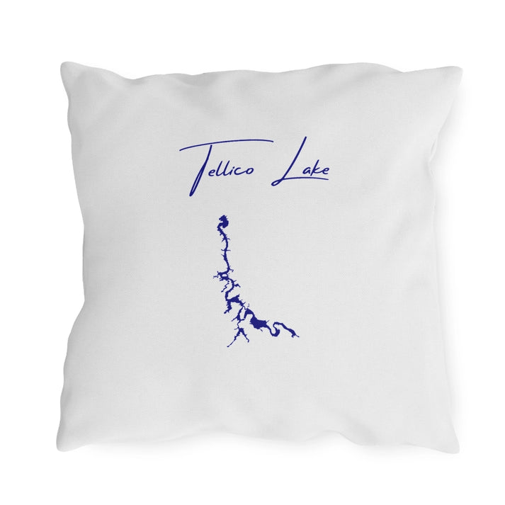 Tennessee  Tellico  Lake  Outdoor  Pillow  back  position  view  from  back  18  x  18.webp