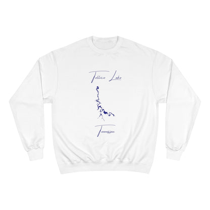 Tennessee  Tellico  Lake  Sweatshirt  front  position  view  from  front  white.webp