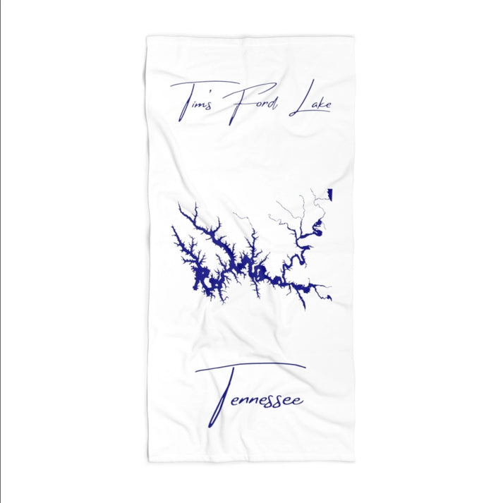 Tennessee  Tim's  Ford  Lake  Beach  Towel  front  position  view  from  front  36  x  72.webp