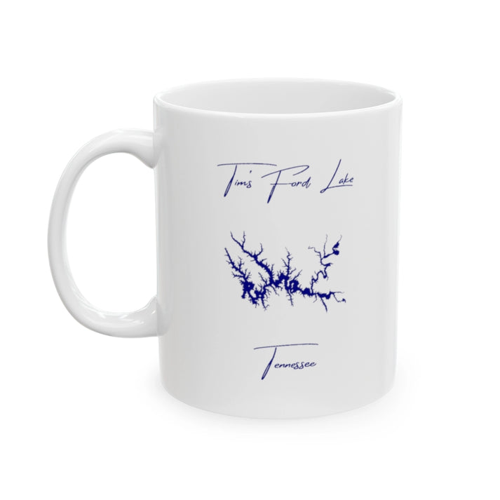 Tennessee  Tim's  Ford  Lake  Ceramic  Mug  other  position  view  from  left  11oz.webp