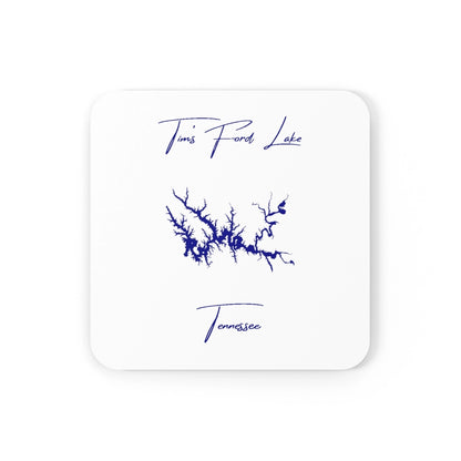 Tennessee  Tim's  Ford  Lake  Coaster  Set  front  position  view  from  front  3.75  x  3.75.webp