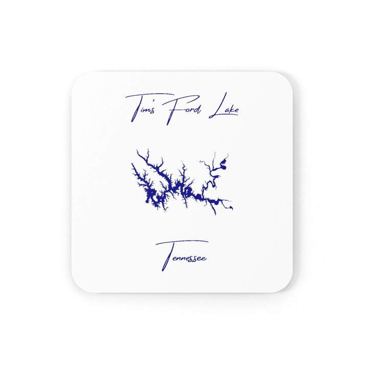 Tennessee  Tim's  Ford  Lake  Coaster  Set  front  position  view  from  front  3.75  x  3.75.webp