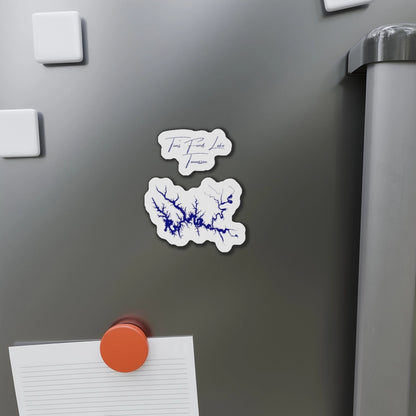 Tennessee  Tim's  Ford  Lake  Die  Cut  Magnet  front  position  view  from  context-1  4  x  4.webp