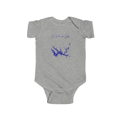 Tennessee  Tim's  Ford  Lake  Onesie  front  position  view  from  front  heather.webp