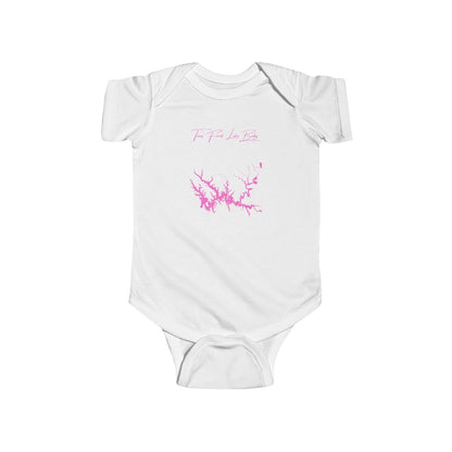 Tennessee  Tim's  Ford  Lake  Onesie  front  position  view  from  front  white.webp