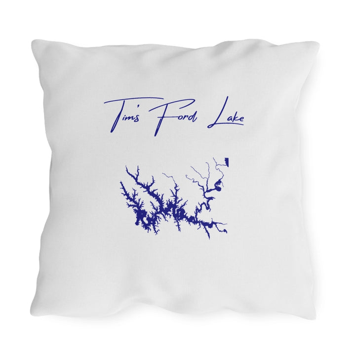 Tennessee  Tim's  Ford  Lake  Outdoor  Pillow  back  position  view  from  back  20  x  20.webp
