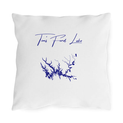 Tennessee  Tim's  Ford  Lake  Outdoor  Pillow  front  position  view  from  front  16  x  16.webp