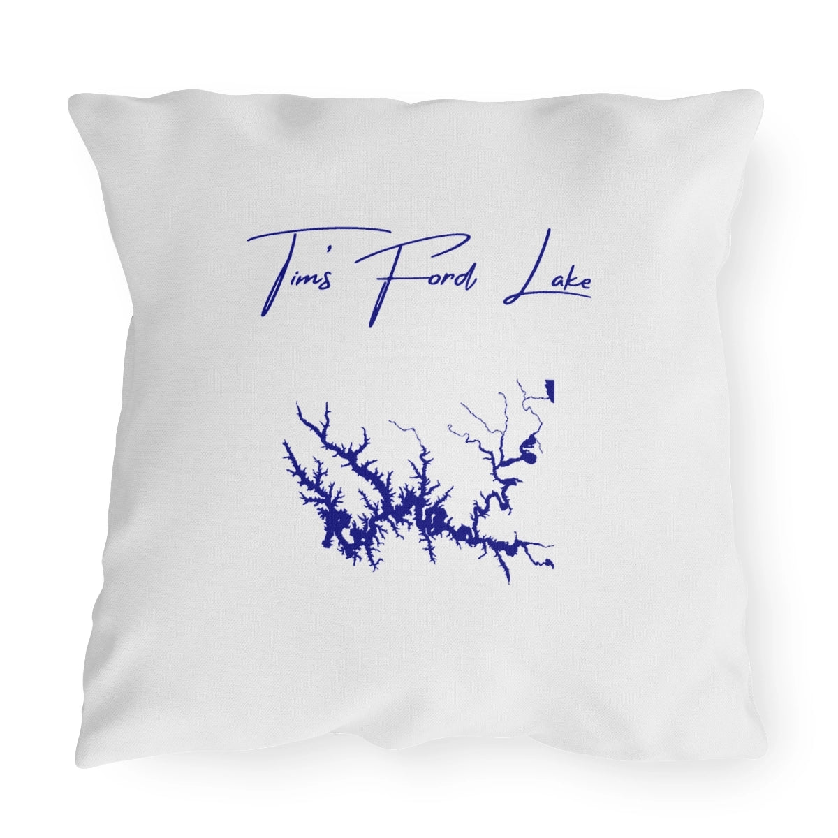 Tennessee  Tim's  Ford  Lake  Outdoor  Pillow  front  position  view  from  front  20  x  20.webp