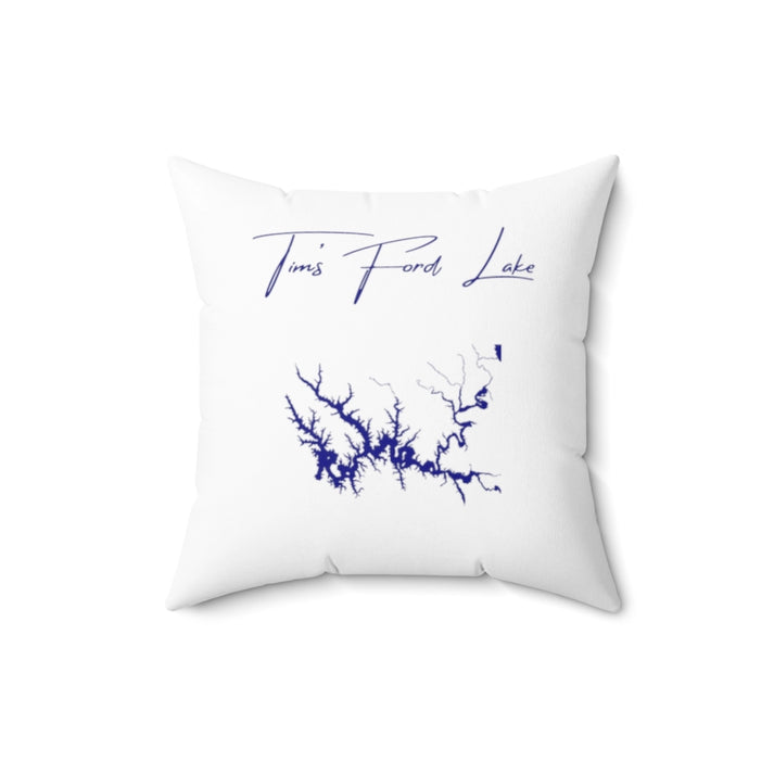 Tennessee  Tim's  Ford  Lake  Pillow  front  position  view  from  back  16  x  16.webp