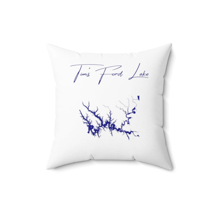 Tennessee  Tim's  Ford  Lake  Pillow  front  position  view  from  front  16  x  16.webp