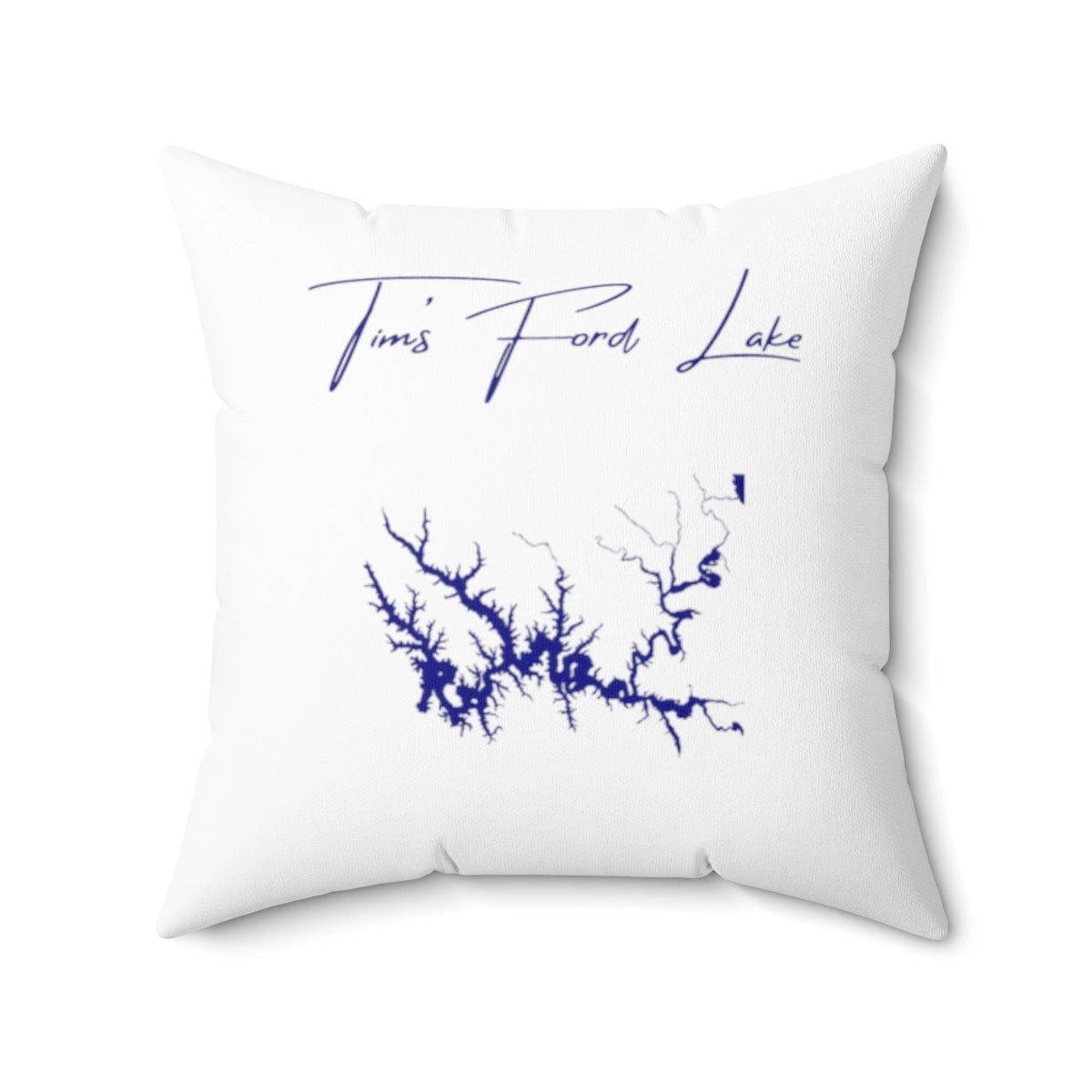 Tennessee  Tim's  Ford  Lake  Pillow  front  position  view  from  front  20  x  20.webp