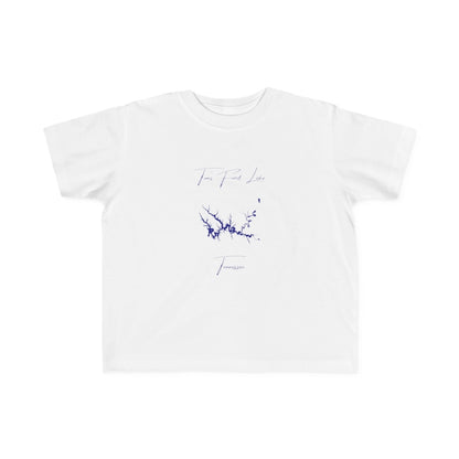 Tennessee  Tim's  Ford  Lake  Toddler  T-shirt  front  position  view  from  front  white.webp