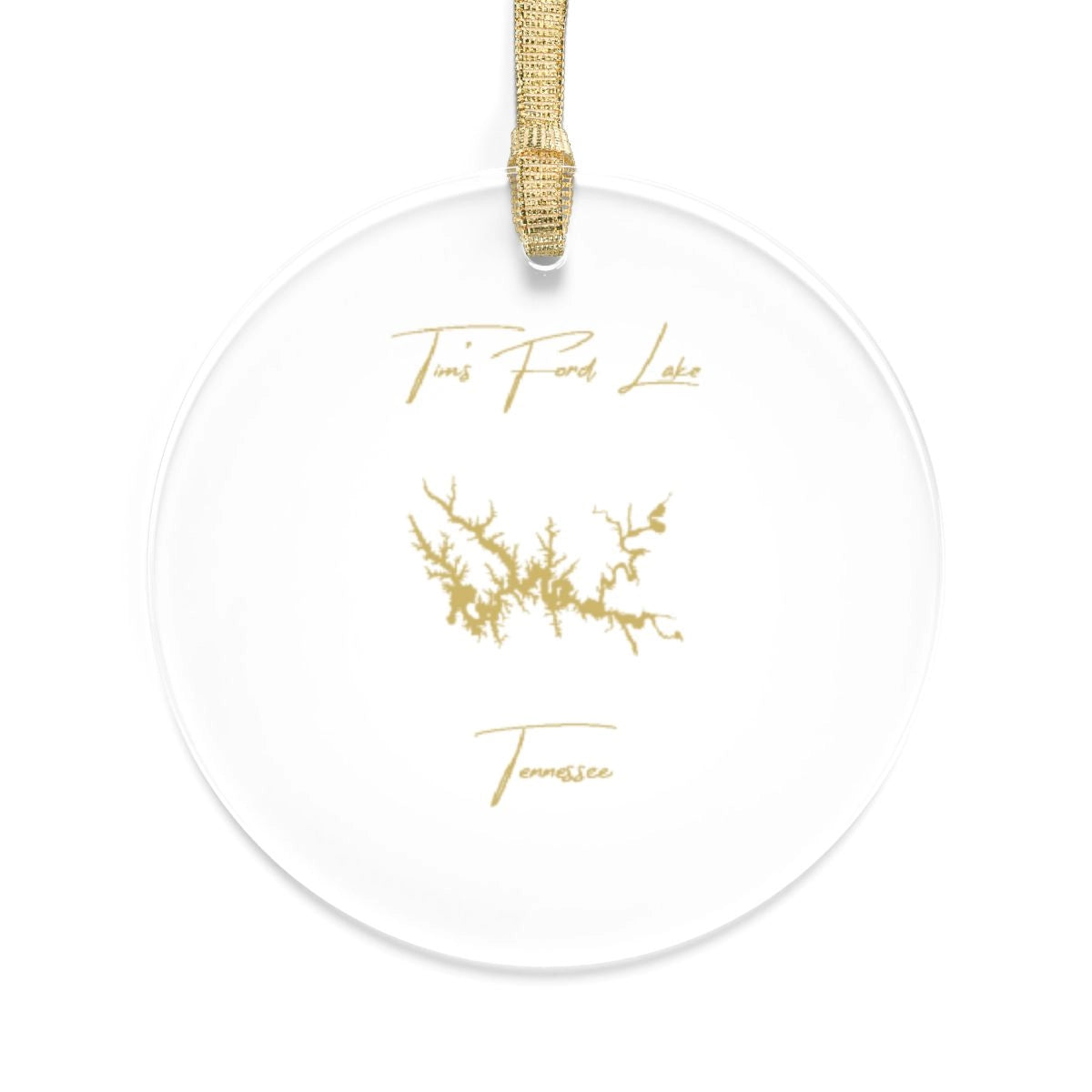 Tennessee  Tim's  Ford  Lake  Tree  Ornament  other  position  view  from  front  round.webp