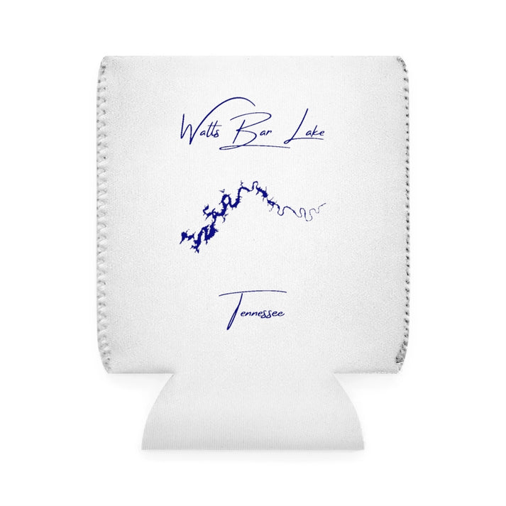 Tennessee  Watts  Bar  Lake  Can  Koozie  front  position  view  from  front-1  white.webp