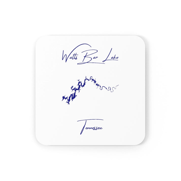 Tennessee  Watts  Bar  Lake  Coaster  Set  front  position  view  from  front  3.75  x  3.75.webp