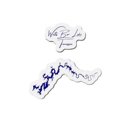 Tennessee  Watts  Bar  Lake  Die  Cut  Magnet  front  position  view  from  front  4  x  4.webp