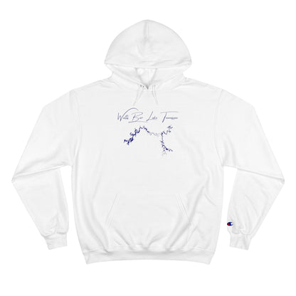 Tennessee  Watts  Bar  Lake  Hoodie  front  position  view  from  front  white.webp