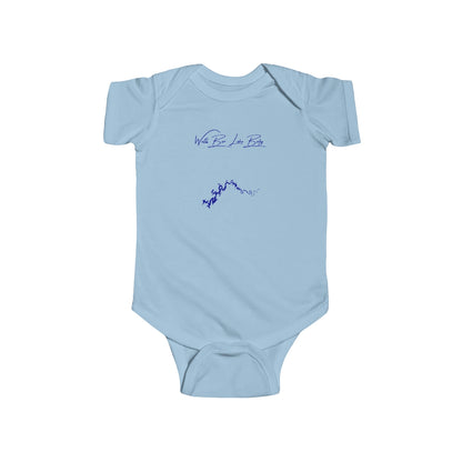 Tennessee  Watts  Bar  Lake  Onesie  front  position  view  from  front  light  blue.webp