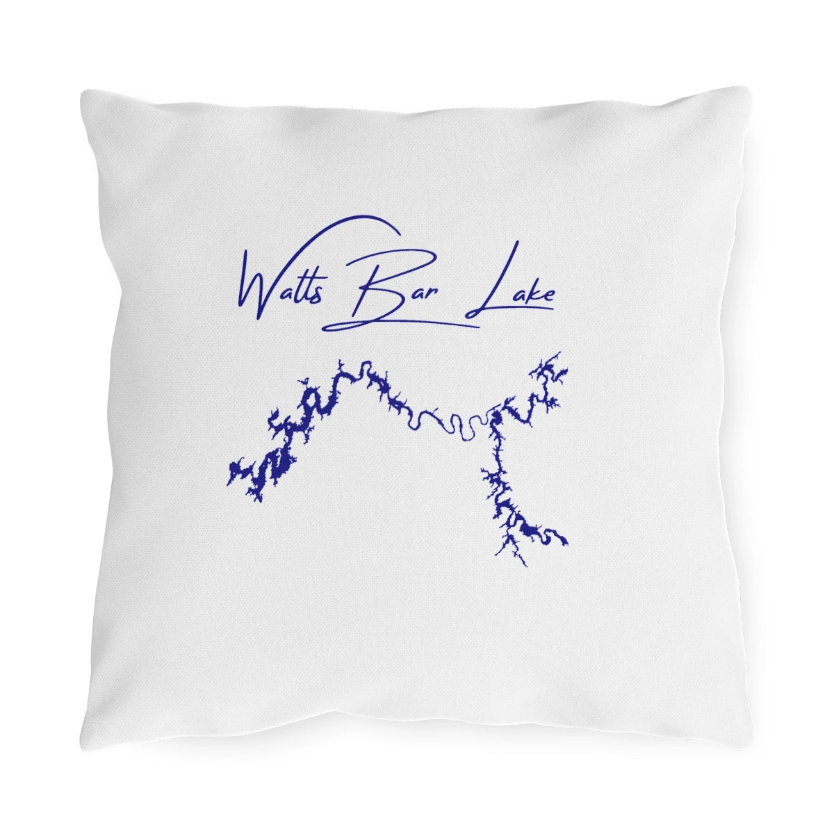 Tennessee  Watts  Bar  Lake  Outdoor  Pillow  front  position  view  from  front  16  x  16.webp