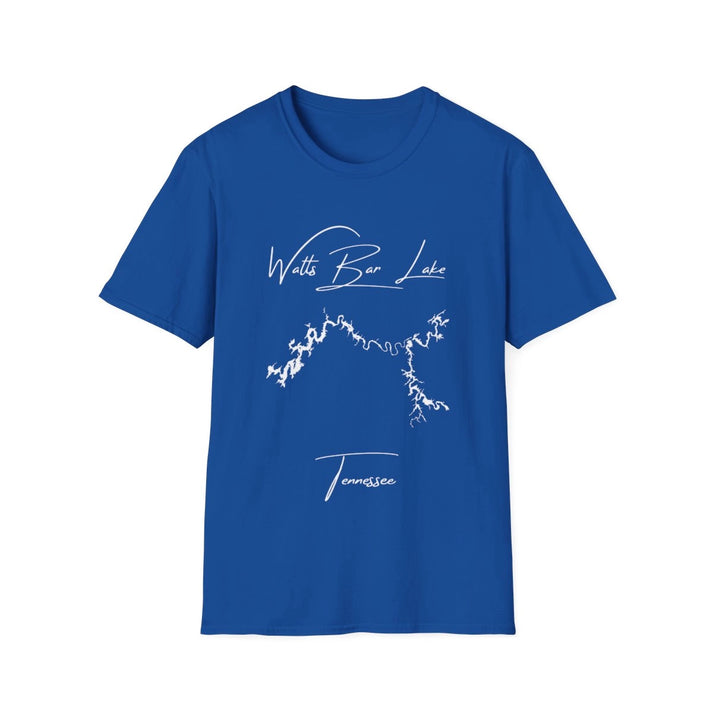 Tennessee  Watts  Bar  Lake  T-shirt  front  position  view  from  front  royal.webp