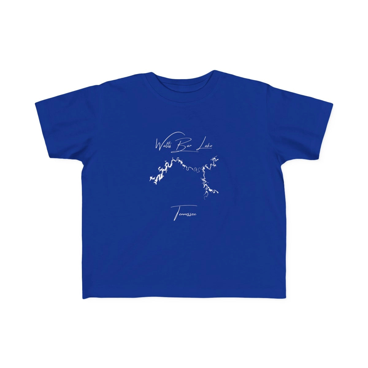 Tennessee  Watts  Bar  Lake  Toddler  T-shirt  front  position  view  from  front  royal.webp