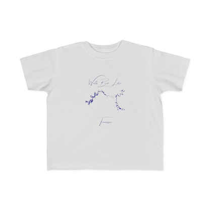 Tennessee  Watts  Bar  Lake  Toddler  T-shirt  front  position  view  from  front  silver.webp