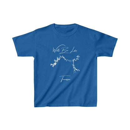 Tennessee  Watts  Bar  Lake  Youth  T-shirt  front  position  view  from  front  royal.webp