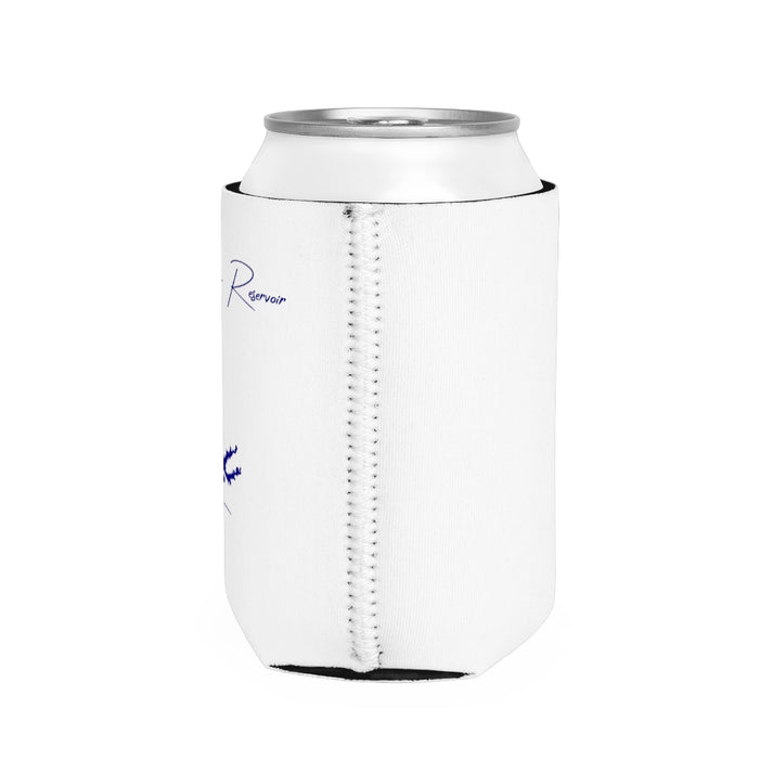 Texas  Cedar  Creek  Reservoir  Can  Koozie  all  position  view  from  right  white.webp