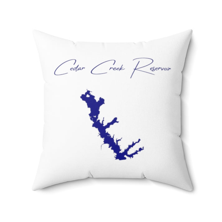 Texas  Cedar  Creek  Reservoir  Pillow  front  position  view  from  back  20  x  20.webp