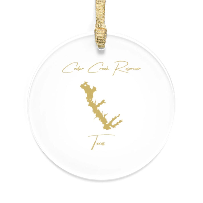 Texas  Cedar  Creek  Reservoir  Tree  Ornament  other  position  view  from  front  round.webp