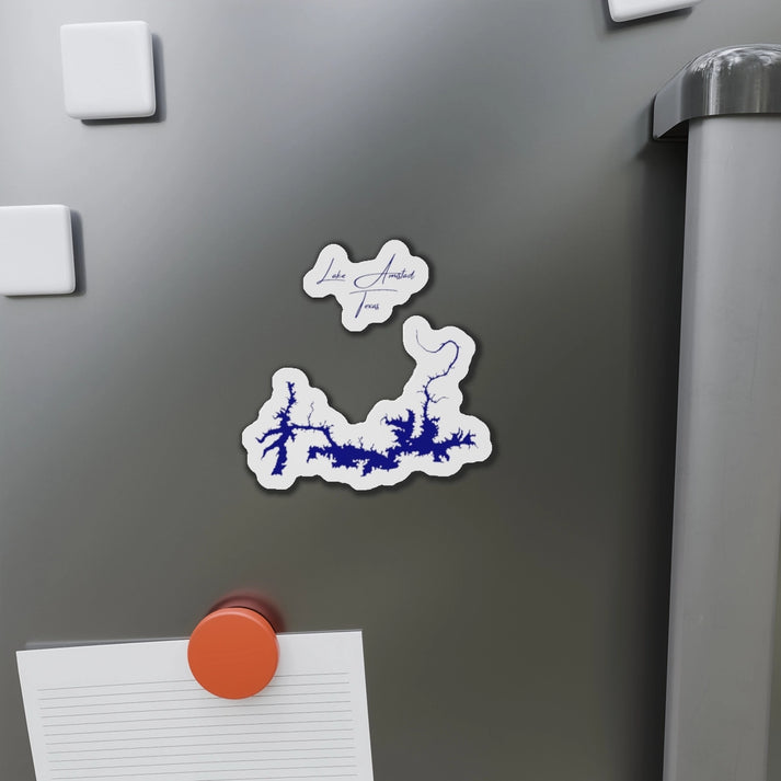 Texas  Lake  Amistad  Die  Cut  Magnet  front  position  view  from  context-1  4  x  4.webp