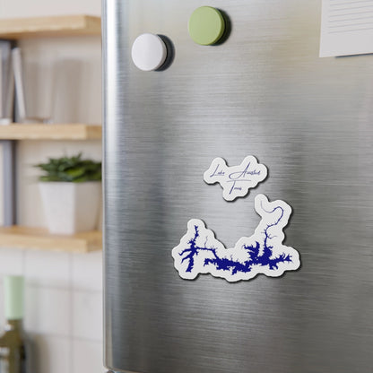 Texas  Lake  Amistad  Die  Cut  Magnet  front  position  view  from  context-2  4  x  4.webp