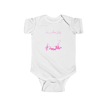Texas  Lake  Amistad  Onesie  front  position  view  from  front  white.webp