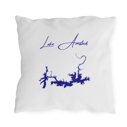 Texas  Lake  Amistad  Outdoor  Pillow  back  position  view  from  back  18  x  18.webp