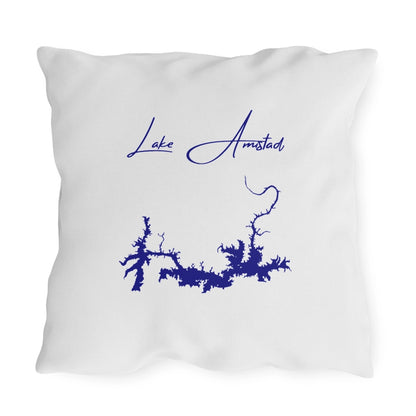Texas  Lake  Amistad  Outdoor  Pillow  back  position  view  from  back  20  x  20.webp