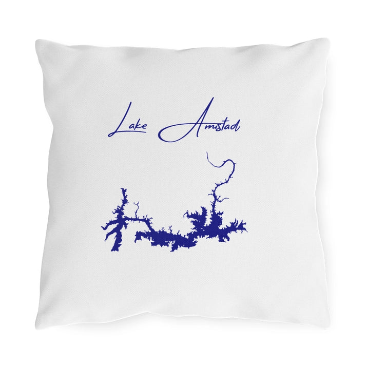 Texas  Lake  Amistad  Outdoor  Pillow  front  position  view  from  front  16  x  16.webp