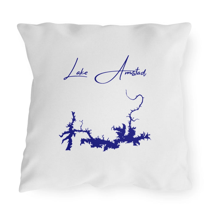 Texas  Lake  Amistad  Outdoor  Pillow  front  position  view  from  front  20  x  20.webp