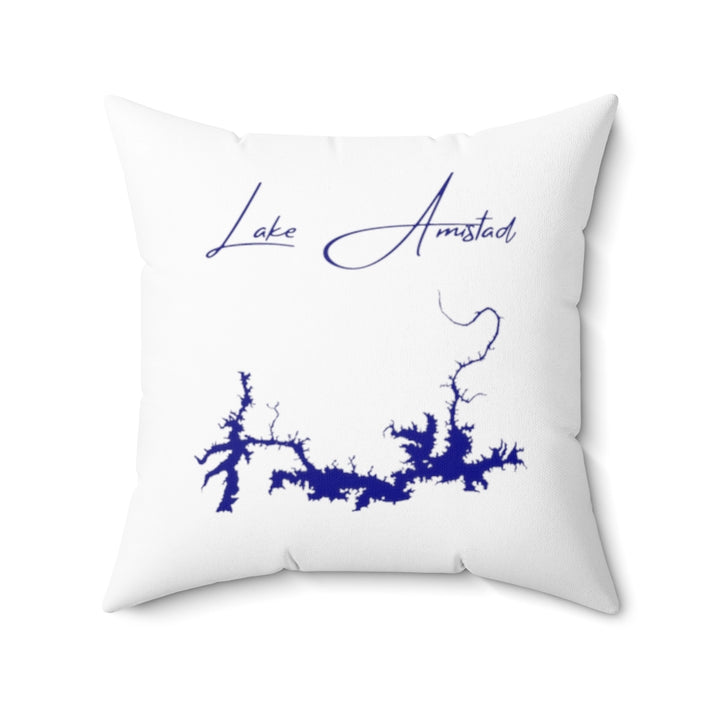 Texas  Lake  Amistad  Pillow  front  position  view  from  back  20  x  20.webp