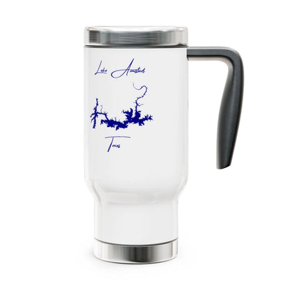 Texas  Lake  Amistad  Travel  Mug  other  position  view  from  right  14oz.webp