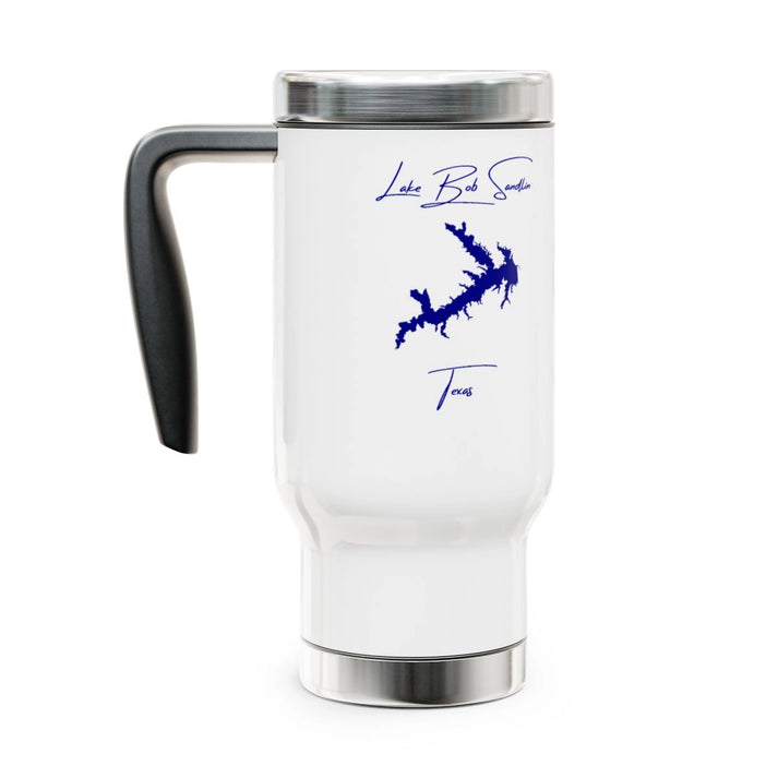Texas  Lake  Bob  Sandlin  Travel  Mug  other  position  view  from  left  14oz.webp