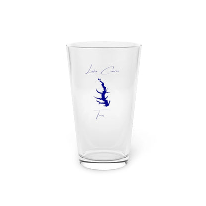 Texas  Lake  Conroe  16oz  Pint  Glass  front  position  view  from  front  16oz.webp