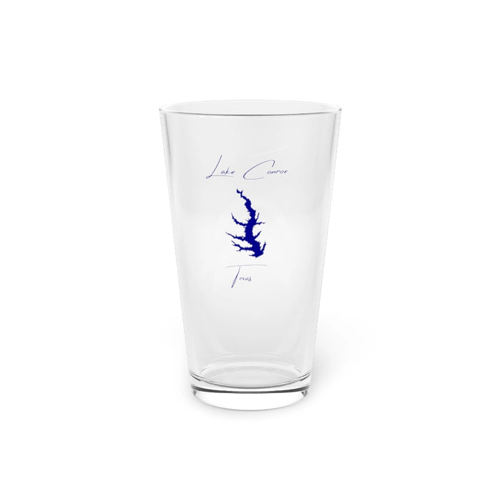 Texas  Lake  Conroe  16oz  Pint  Glass  front  position  view  from  front  16oz.webp