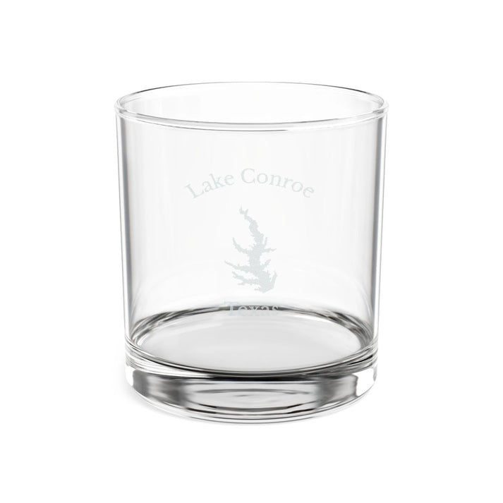 Texas  Lake  Conroe  Engraved  Whiskey  Glass  other  position  view  from  front  10.5oz.webp