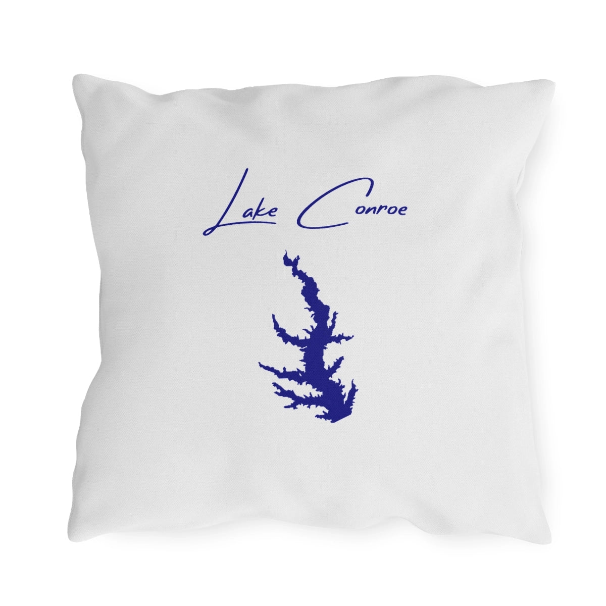 Texas  Lake  Conroe  Outdoor  Pillow  back  position  view  from  back  18  x  18.webp