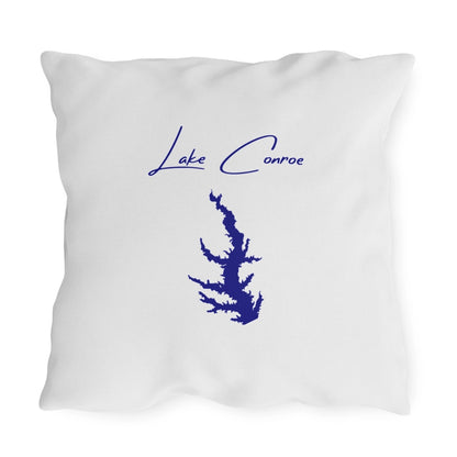 Texas  Lake  Conroe  Outdoor  Pillow  back  position  view  from  back  20  x  20.webp