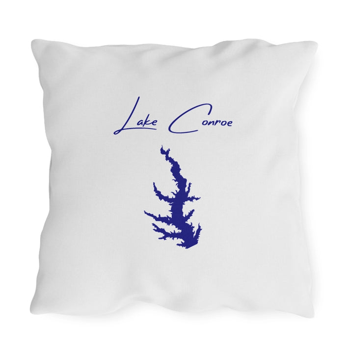 Texas  Lake  Conroe  Outdoor  Pillow  back  position  view  from  back  20  x  20.webp