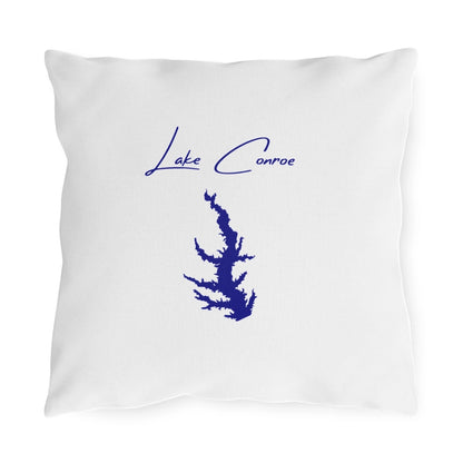 Texas  Lake  Conroe  Outdoor  Pillow  front  position  view  from  front  16  x  16.webp