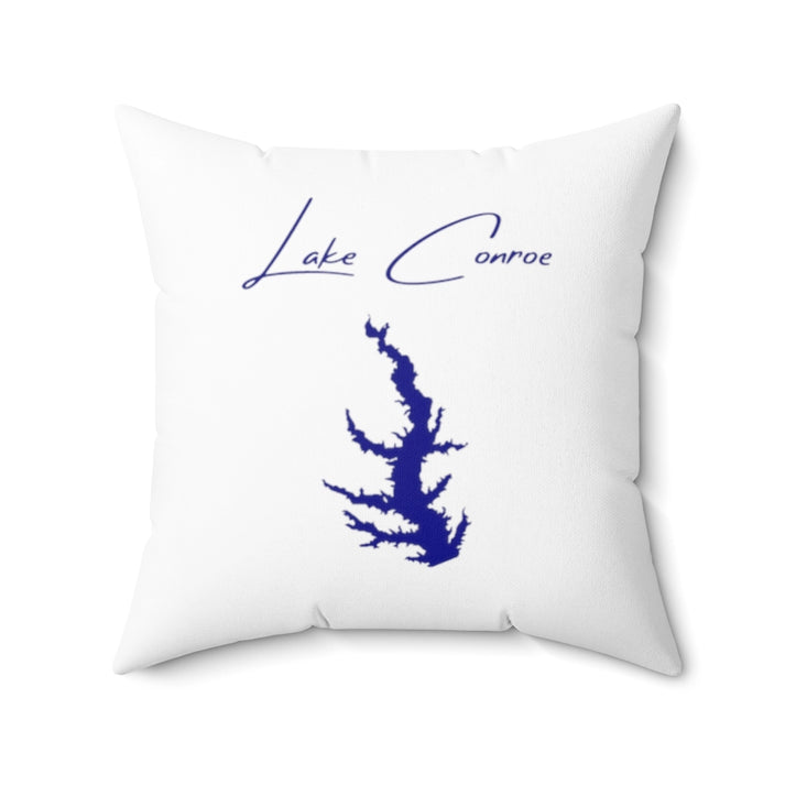 Texas  Lake  Conroe  Pillow  front  position  view  from  back  20  x  20.webp