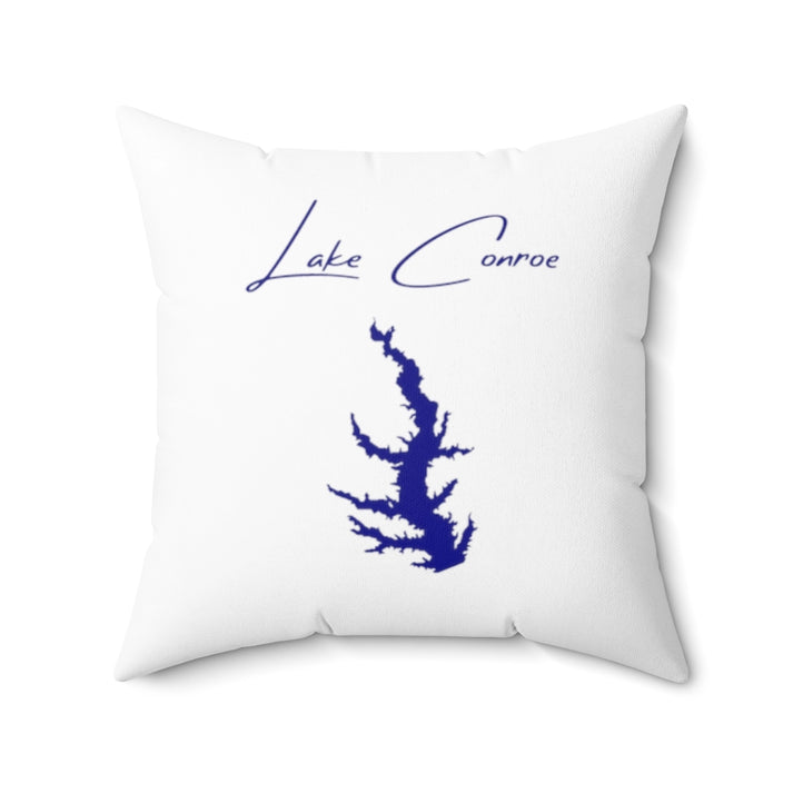 Texas  Lake  Conroe  Pillow  front  position  view  from  front  20  x  20.webp