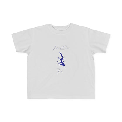 Texas  Lake  Conroe  Toddler  T-shirt  front  position  view  from  front  silver.webp